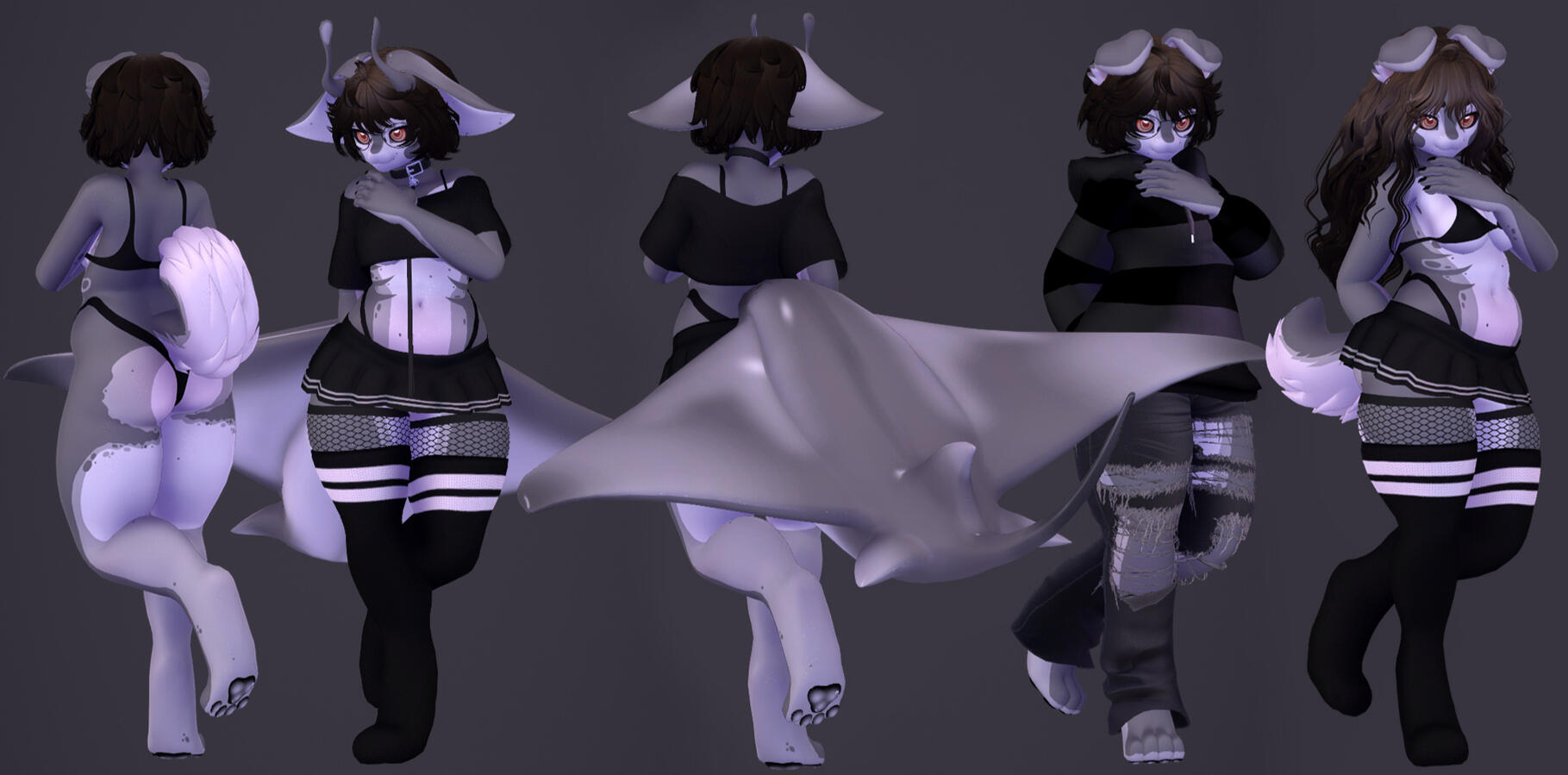 Manticmanta ray pup [Full Commission]